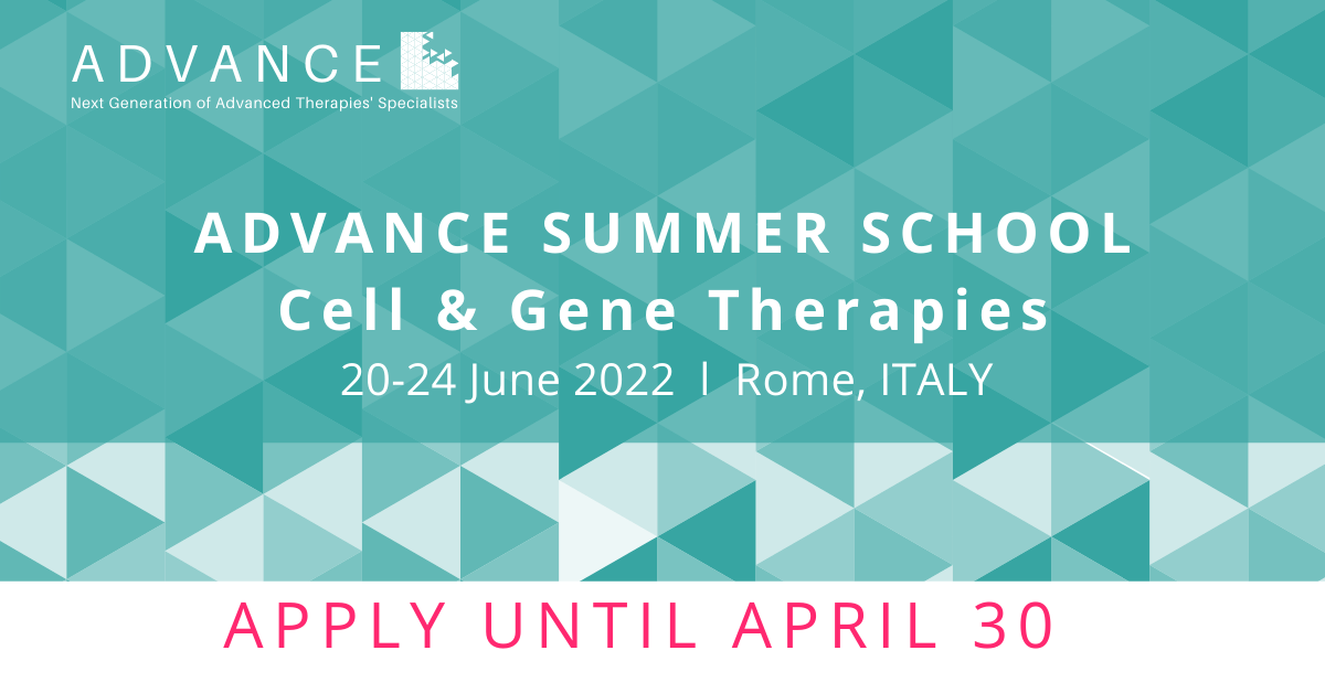 Advance Summer School – Cell & Gene Therapies