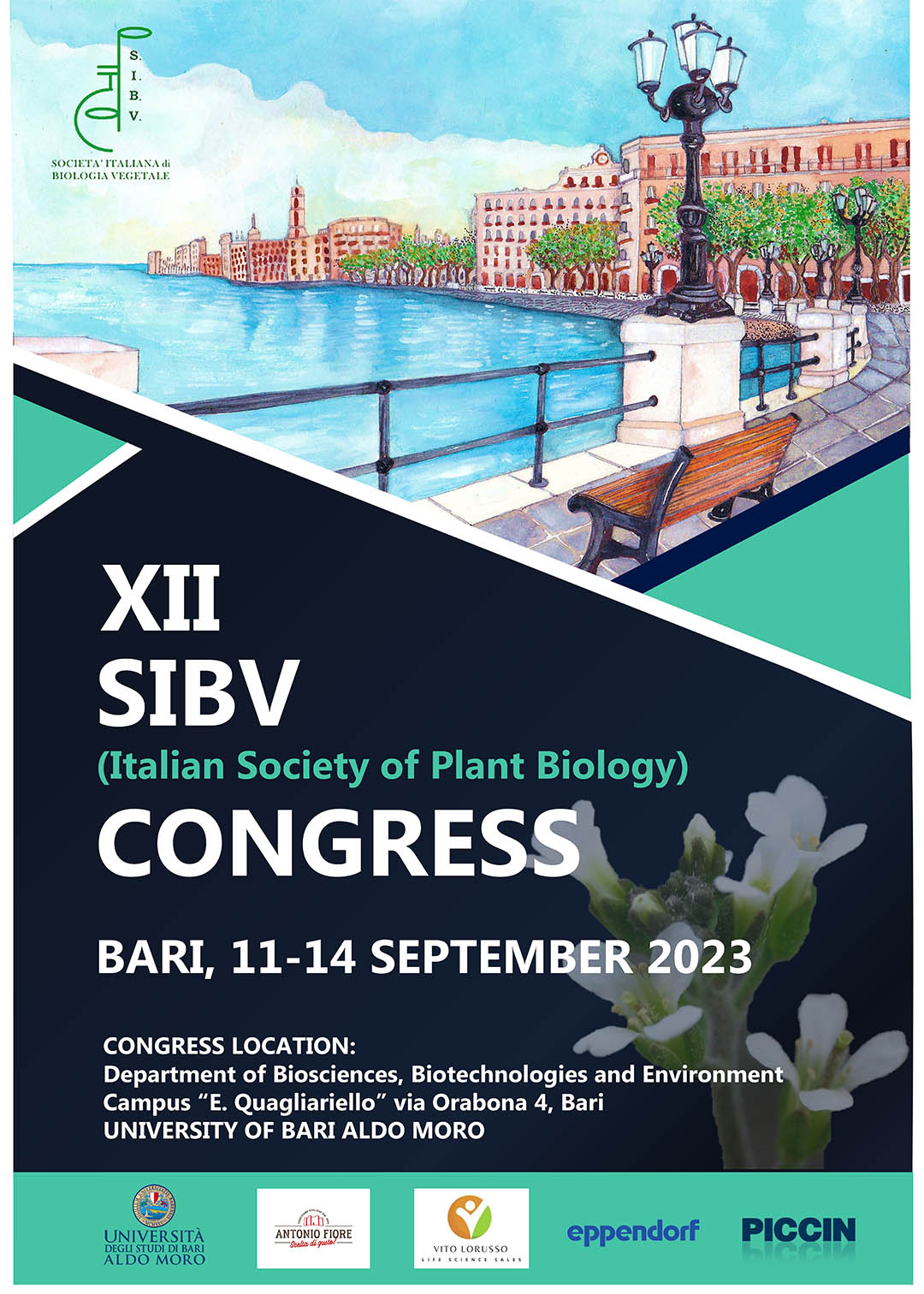 XII Congresso Nazionale della Società Italiana di Biologia Vegetale